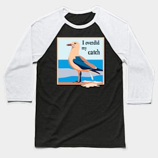 Seagull doing his business Baseball T-Shirt